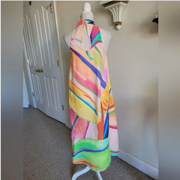 Farm Rio Halter Maxi Dress size XS - Picture 5 of 8